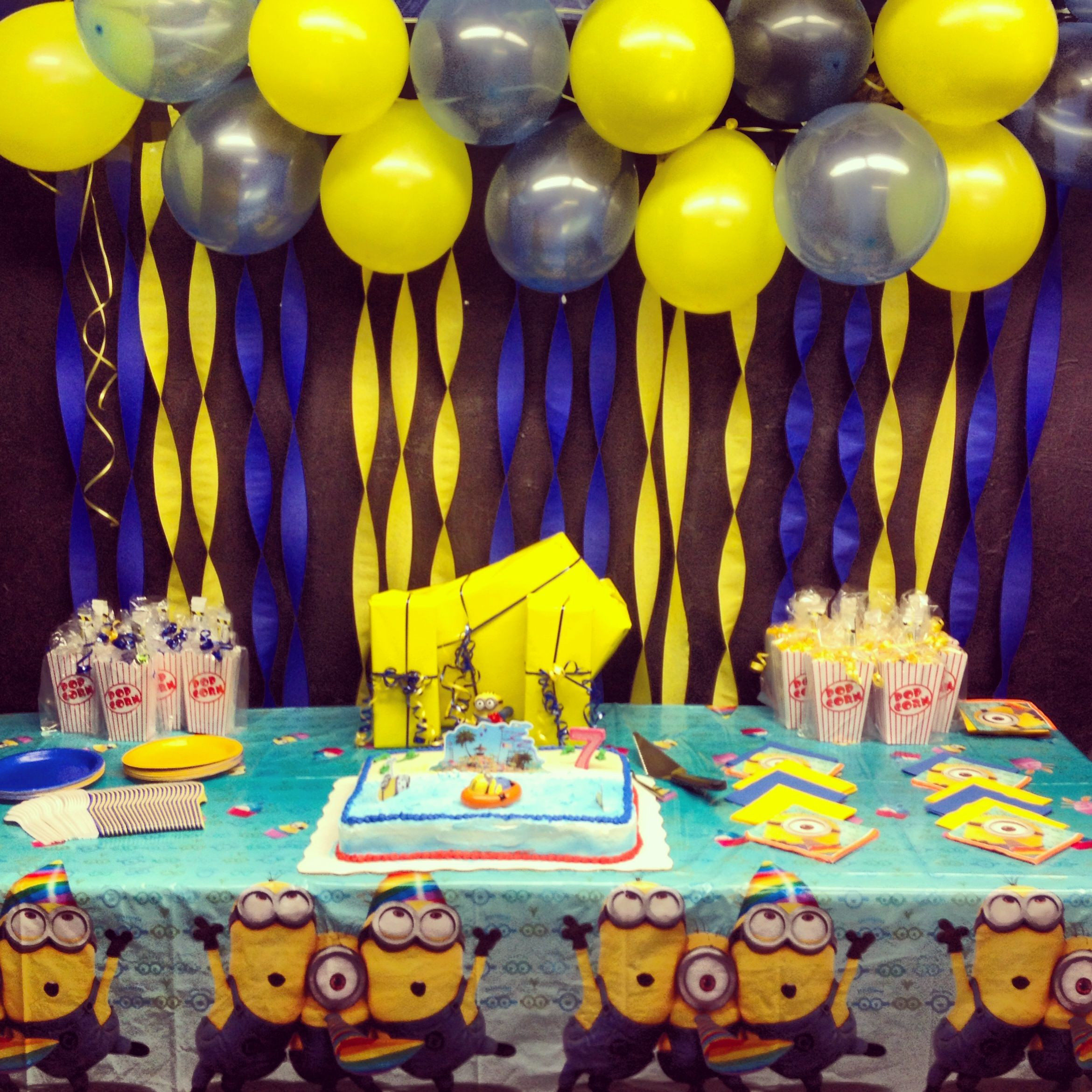 Minions Birthday Party Decorations
 Minion party on Pinterest