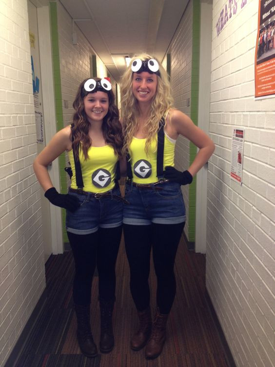 Minions Costume DIY
 60 Awesome Girlfriend Group Costume Ideas 2017