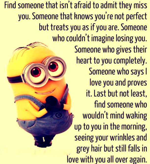 Minions Love Quotes
 60 Valentine s Day Minion Quotes About Love