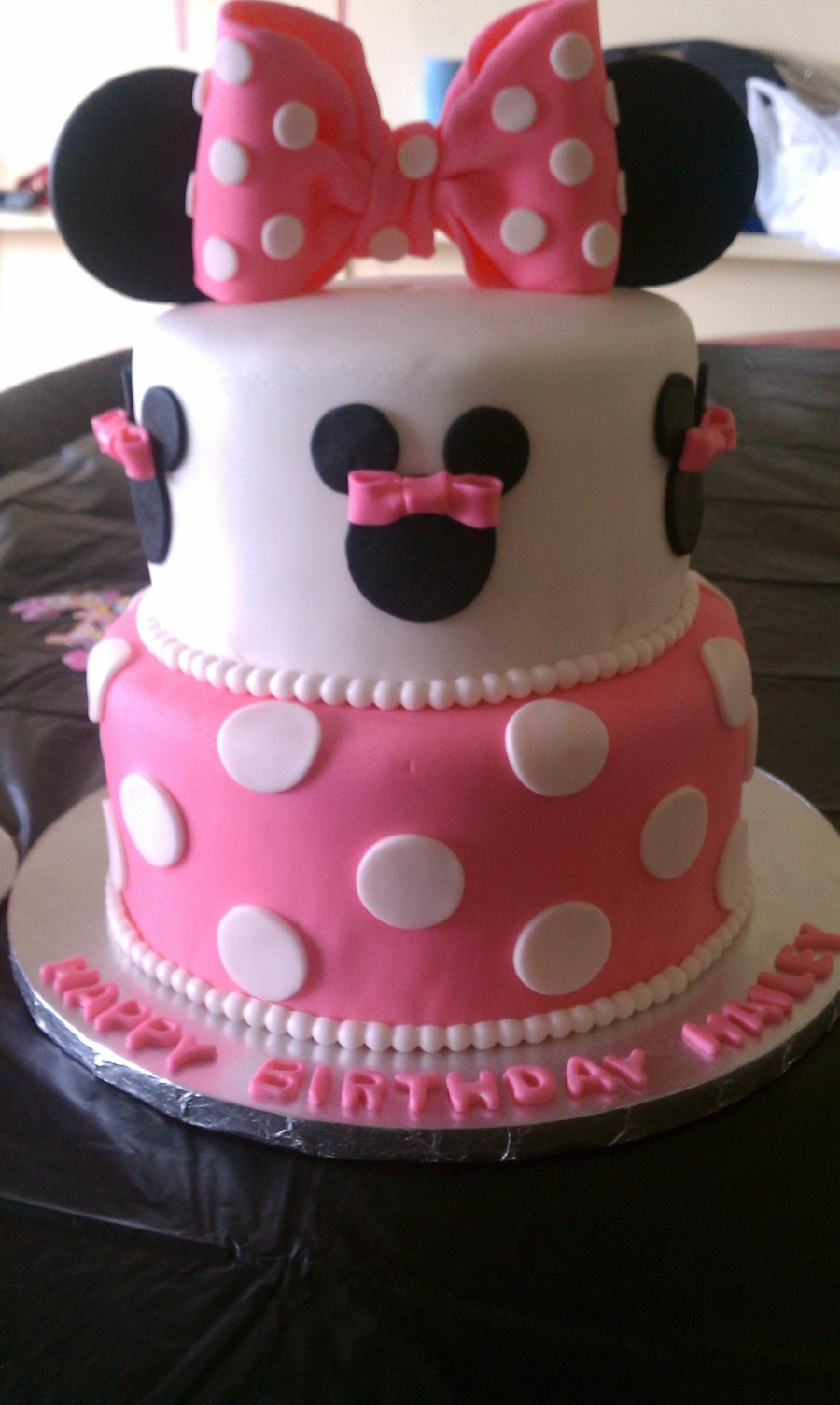 Minnie Mouse 1st Birthday Cakes
 Minnie Mouse 1St Birthday CakeCentral