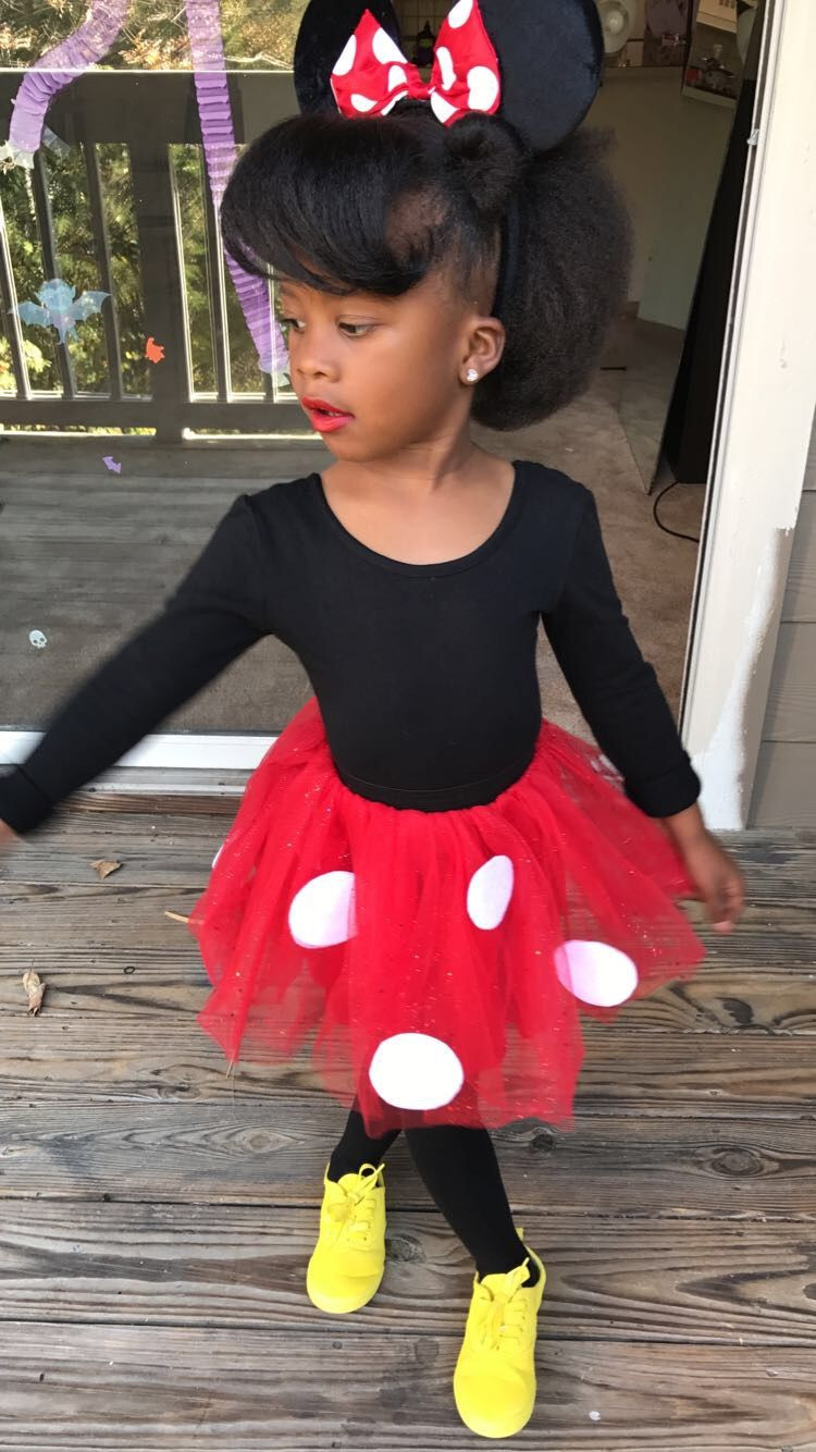 Minnie Mouse DIY Costume
 Many of you have pinned this My daughter is now very ill