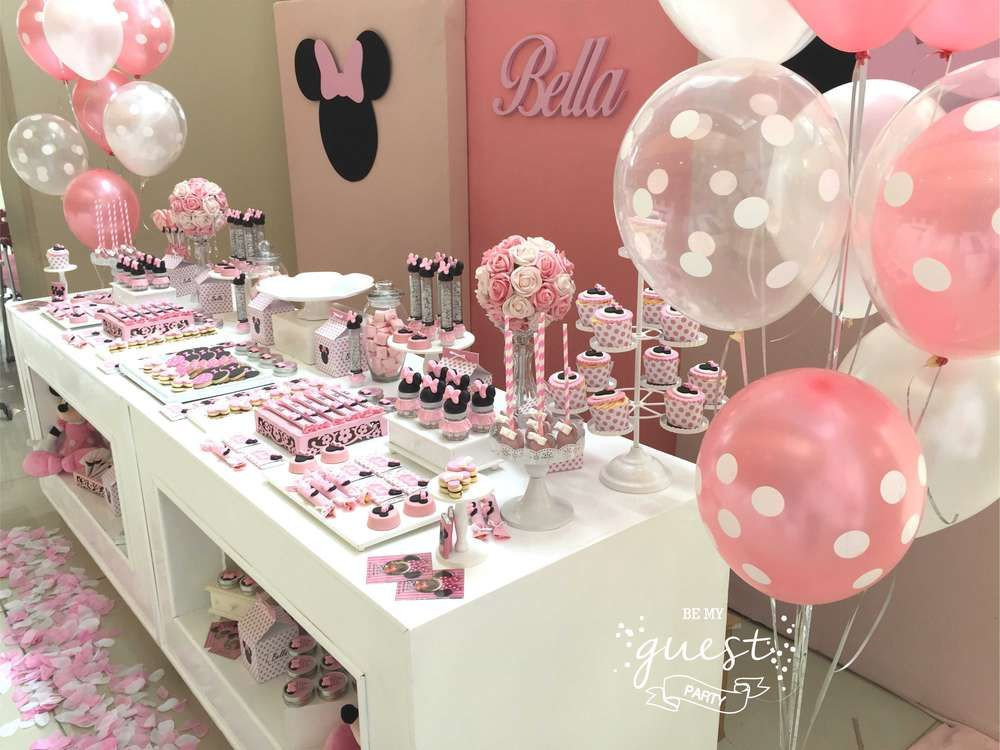 Minnie Mouse First Birthday Party Ideas
 Minnie Mouse Birthday Party Ideas
