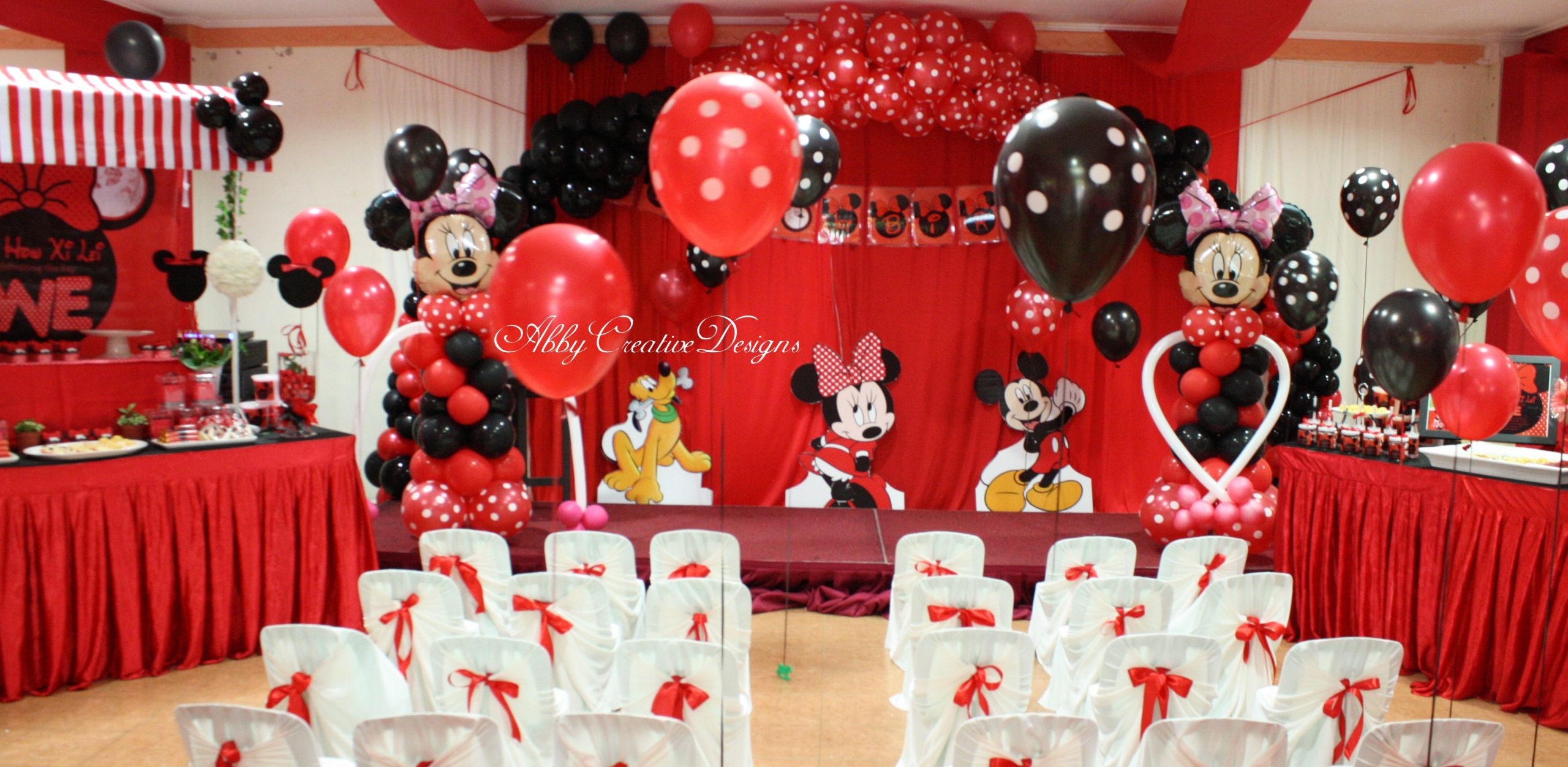 Minnie Mouse First Birthday Party Ideas
 Minnie Mouse 1st Birthday Party