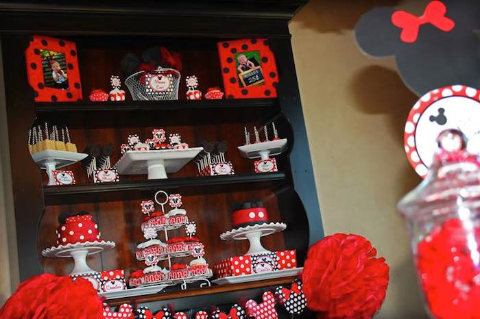 Minnie Mouse Games For Birthday Party
 Kara s Party Ideas Mickey & Minnie Mouse Themed First
