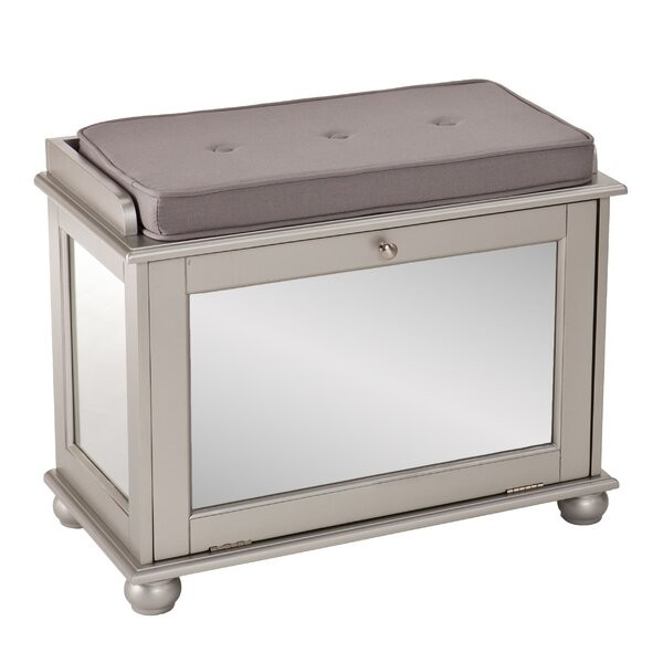 Mirror Storage Bench
 Chelsea Mirrored Storage Bench