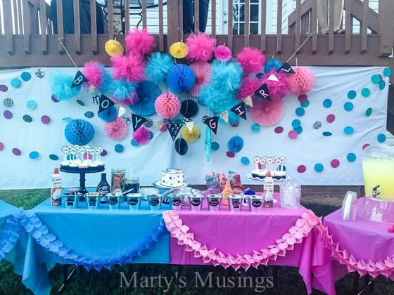 Mixed Gender Birthday Party Ideas
 Baby Gender Reveal