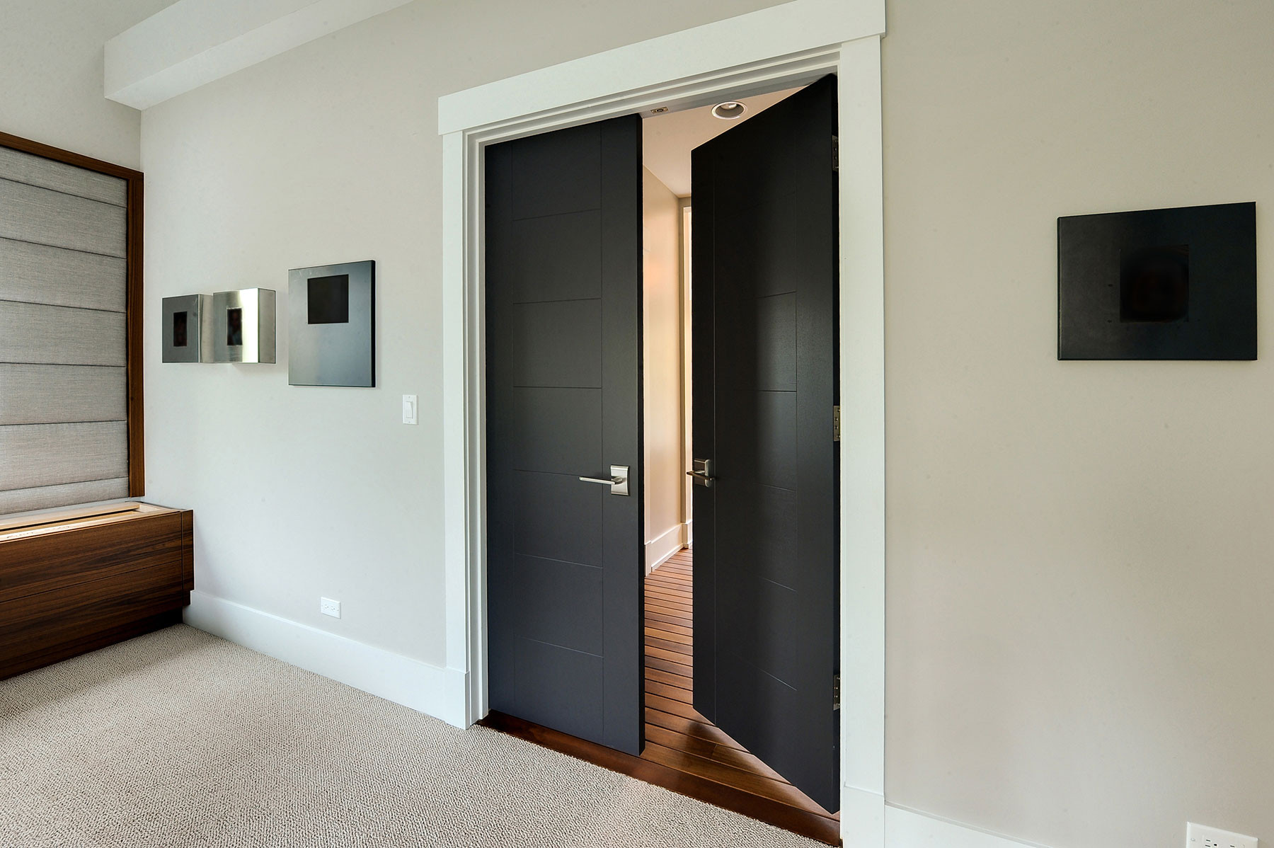 Modern Bedroom Doors
 Modern Interior Door Custom Single Wood Veneer Solid