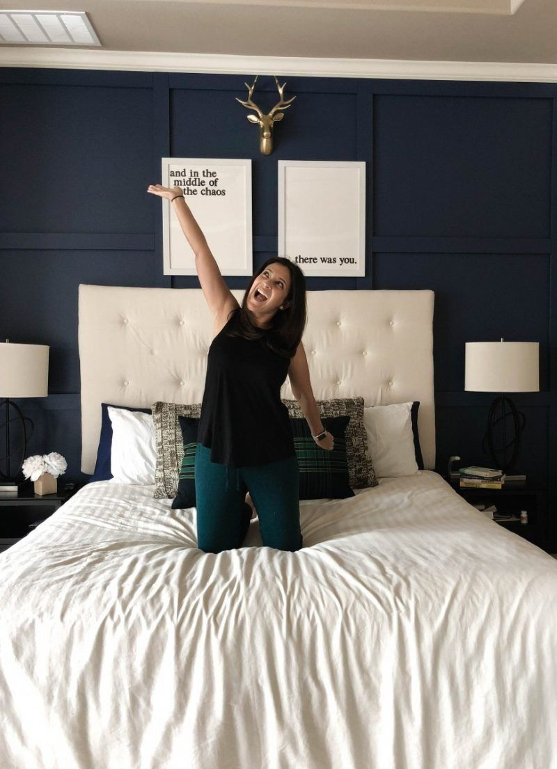 Modern Bedroom Sets Under 1000
 DIY Accent Wall for under $100 Alfa Sengupta