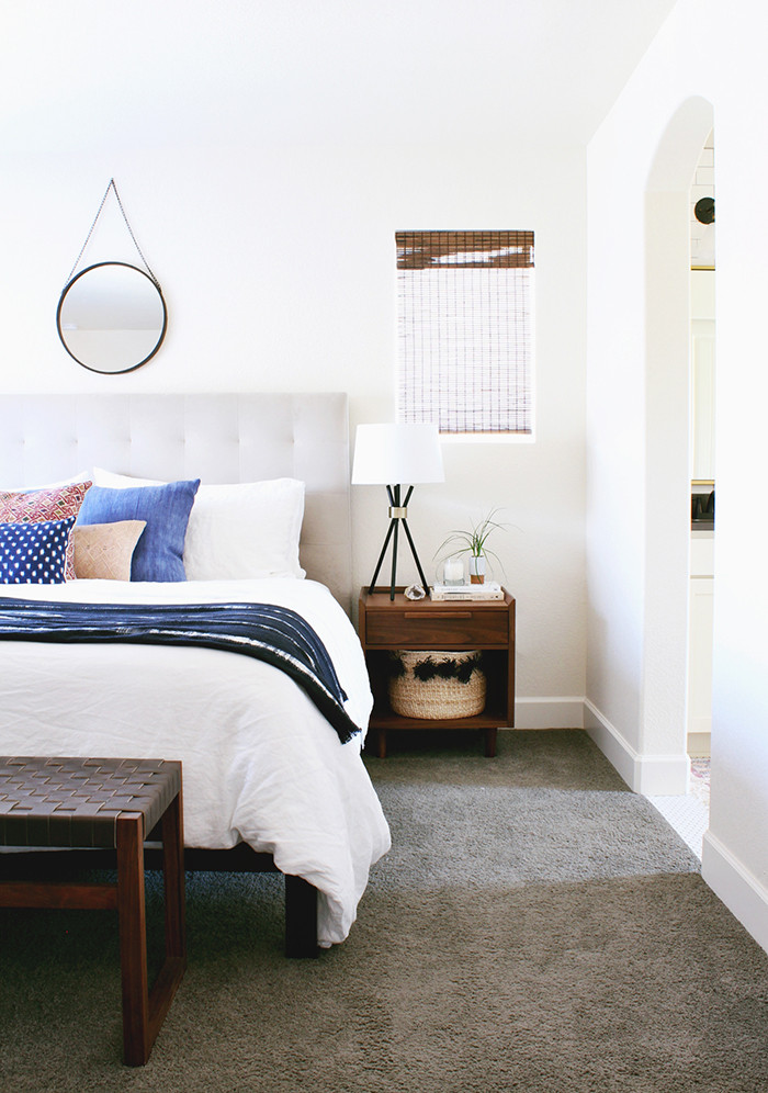 Modern Bohemian Bedroom
 A Modern Eclectic Bedroom Reveal Hither & Thither