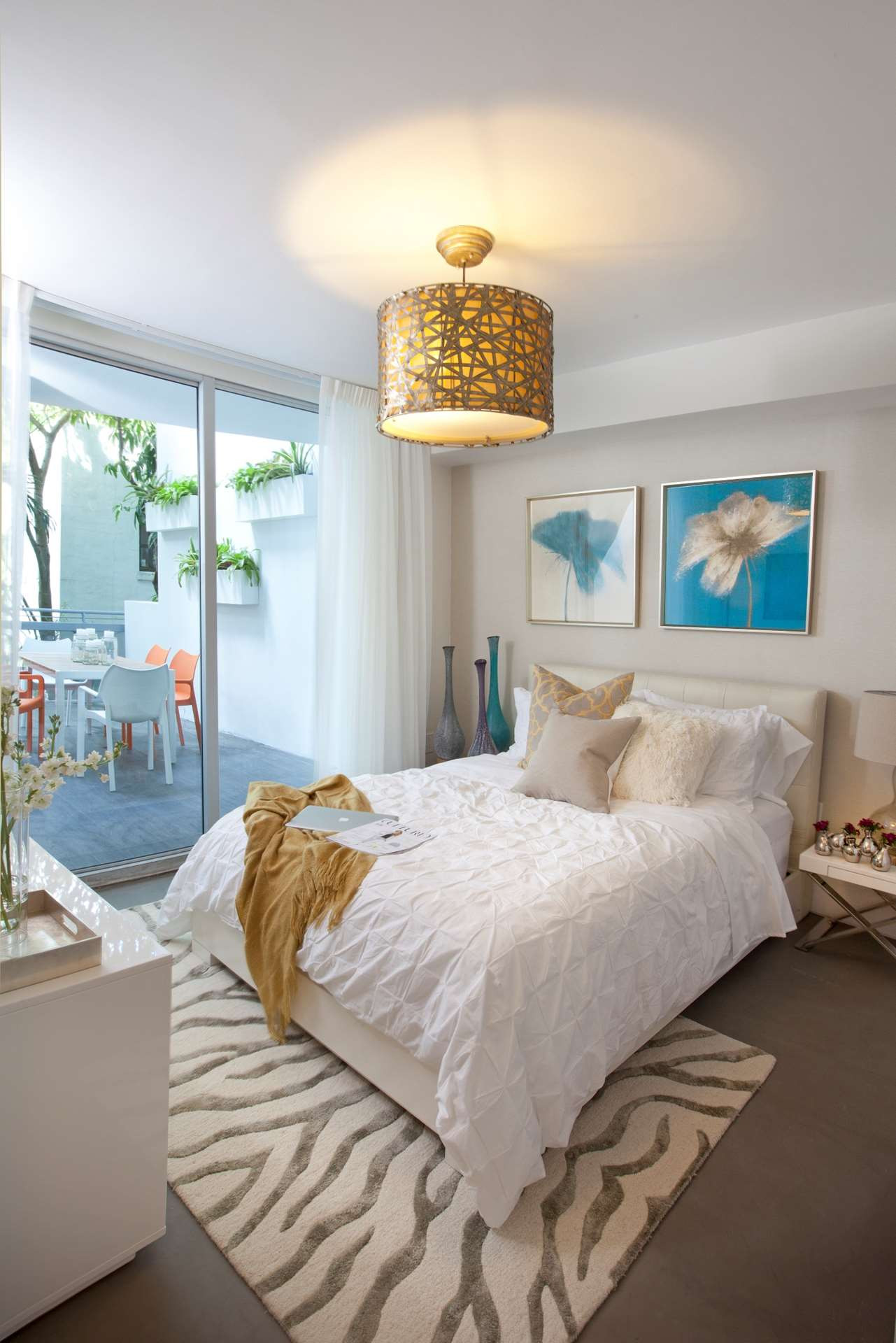 Modern Chic Bedroom Ideas
 South Beach Chic Interiors by DKOR Miami Interior Designers