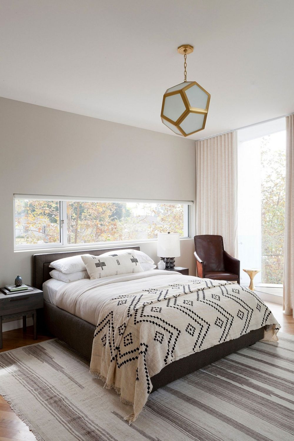 Modern Contemporary Bedroom
 Inspired by Nature and Sea Ashland Modern in Santa Monica