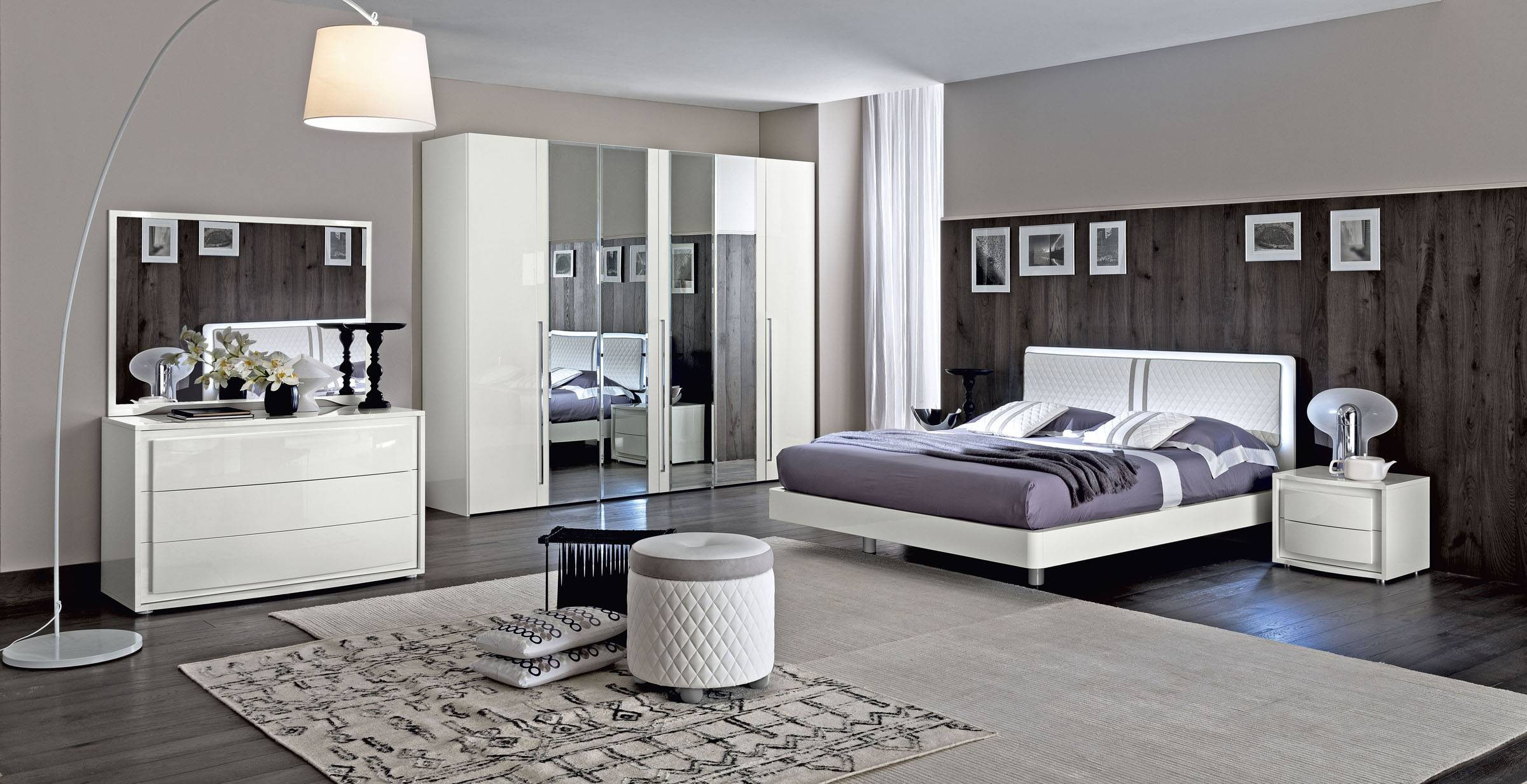 Modern Contemporary Bedroom Sets
 Made in Italy Wood Modern Contemporary Master Beds Tempe