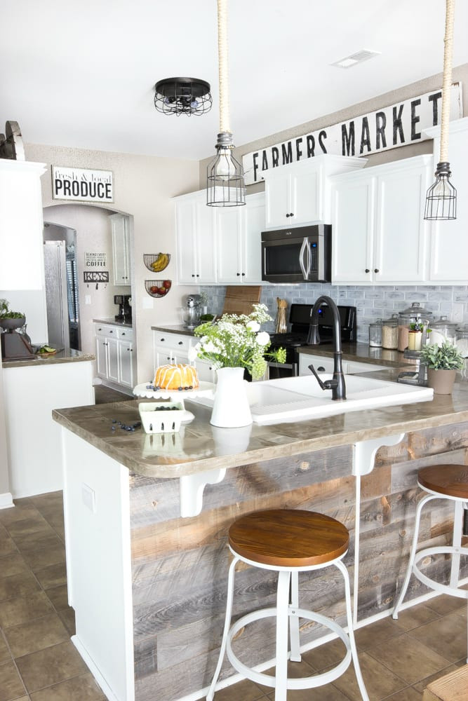 Modern Farmhouse Kitchen Decor
 Modern Farmhouse Kitchen Makeover Reveal Bless er House