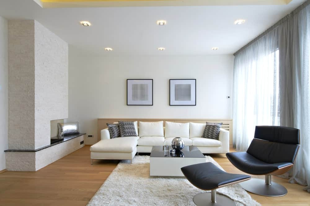 Modern Formal Living Room
 69 White Modern Formal Living Room Ideas s