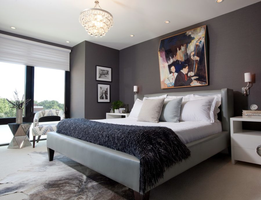 Modern Grey Bedroom
 40 Gray Bedrooms You ll Be Dreaming About Tonight