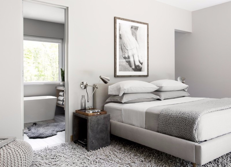 Modern Grey Bedroom
 10 Modern Rooms by Famous Interior Designers – Master