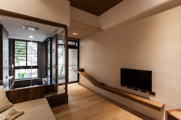 Modern Japanese Living Room
 Modern Japanese House