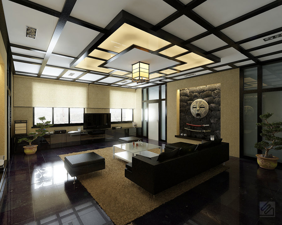 Modern Japanese Living Room
 Super Stylish Living Rooms