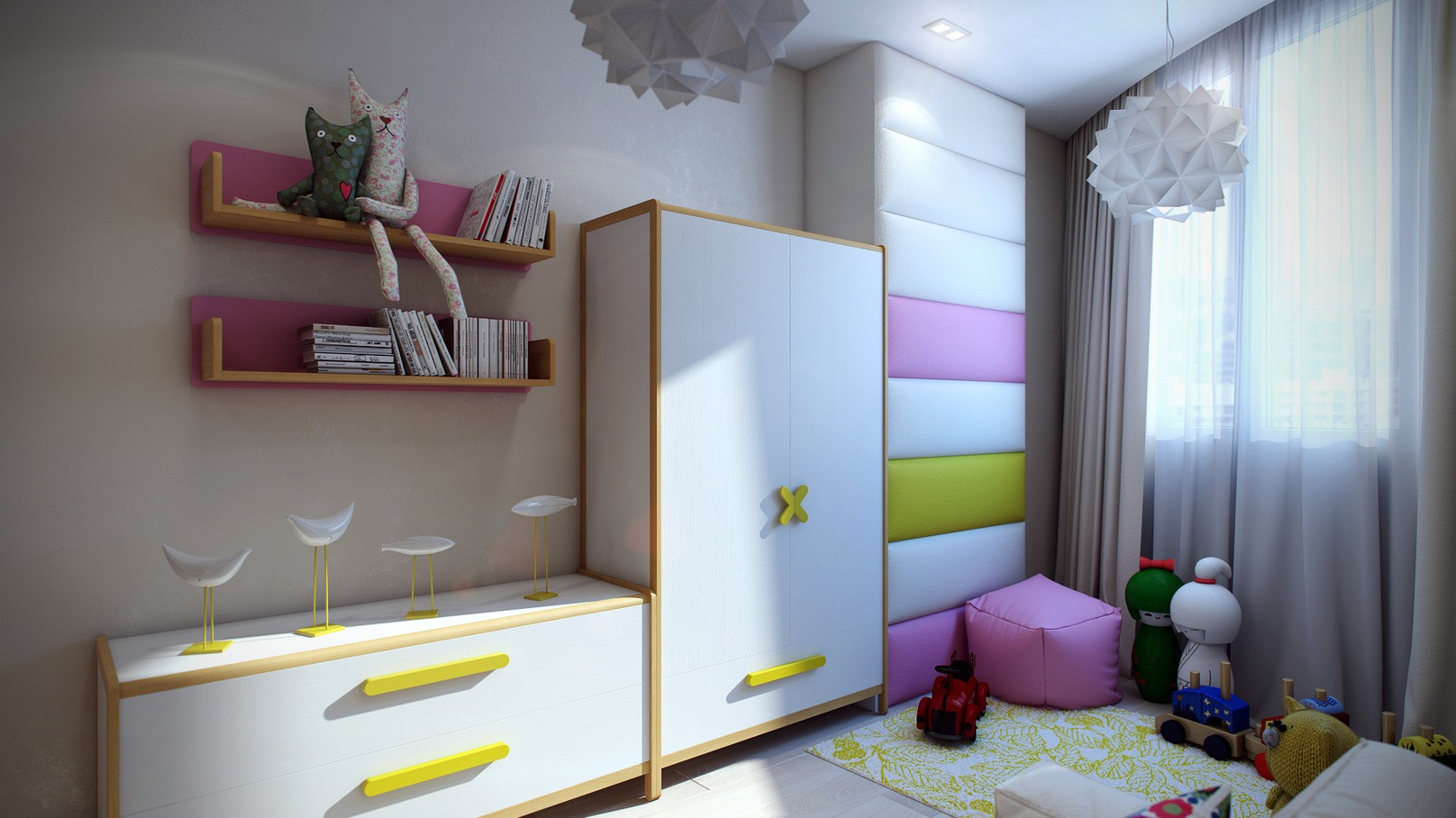 Modern Kids Room
 Casting Color Over Kids Rooms