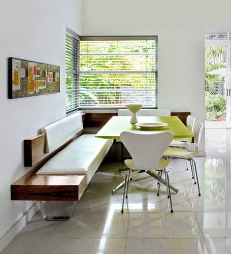 Modern Kitchen Table With Bench
 7 Fresh Kitchen Banquettes – Kitchen Studio of Naples Inc