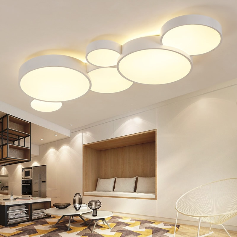Modern Living Room Light Fixtures
 2018 Led Ceiling Lights For Home Dimming Living Room