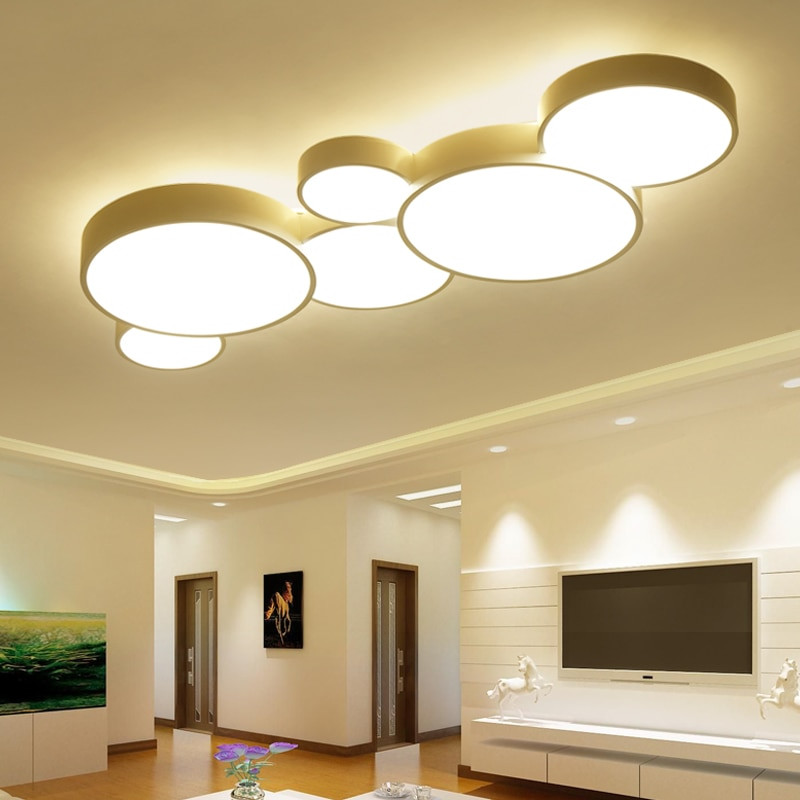 Modern Living Room Light Fixtures
 2017 Led Ceiling Lights For Home Dimming Living Room
