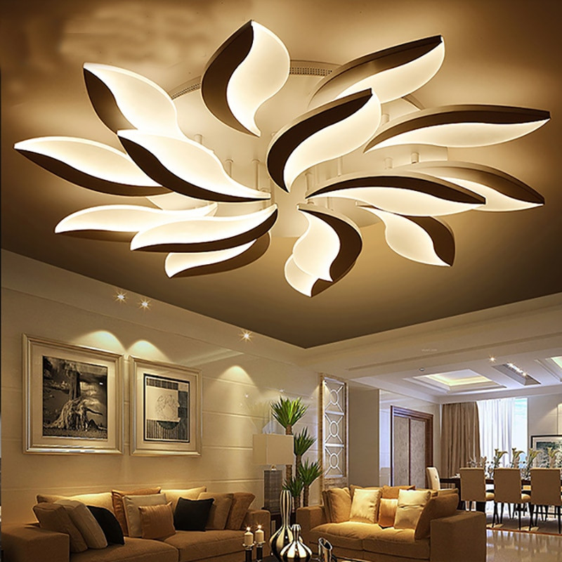 Modern Living Room Light Fixtures
 Surface Mounted Ceiling Lights For bedroom Fixture