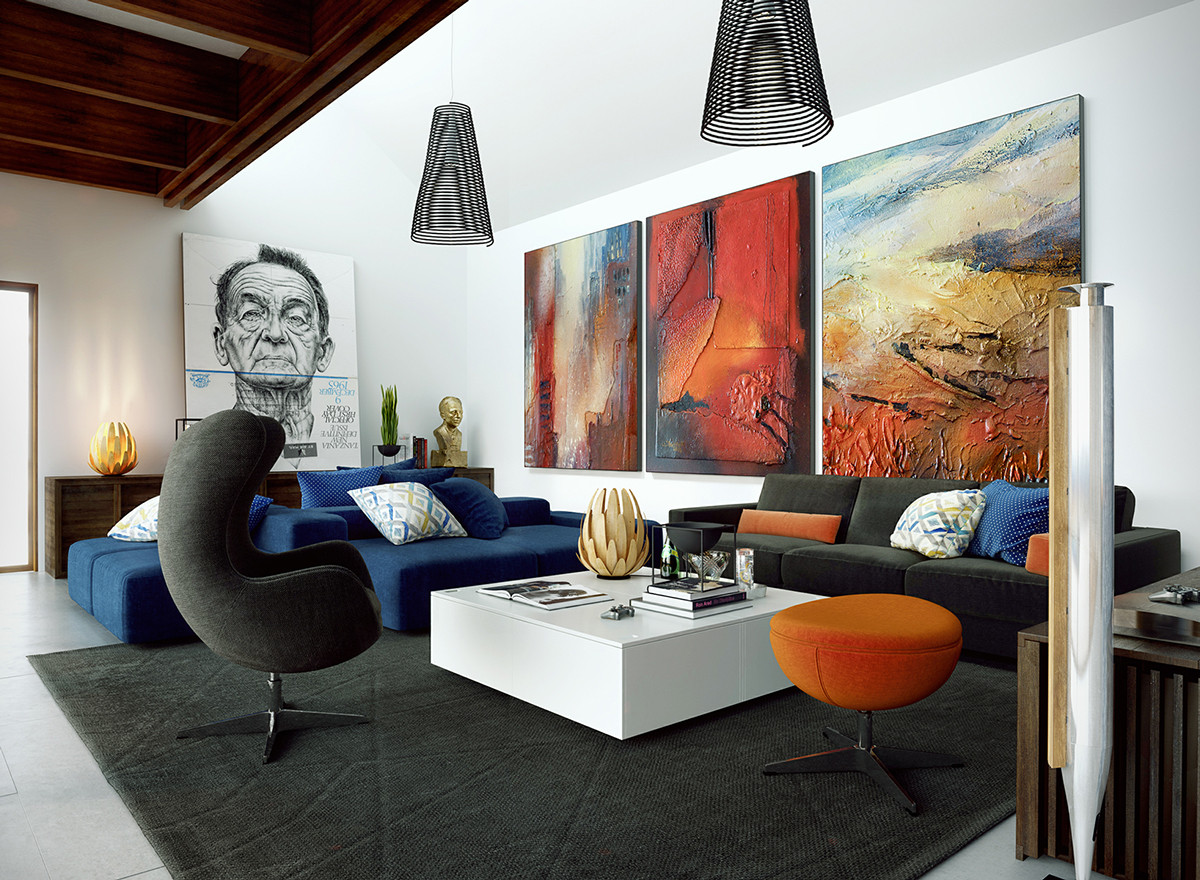 Modern Paintings For Living Room
 Living Room Wall Art Paintings And Mural Graphics