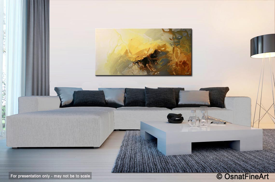 Modern Paintings For Living Room
 Painting modern abstract living room decor soft 5356