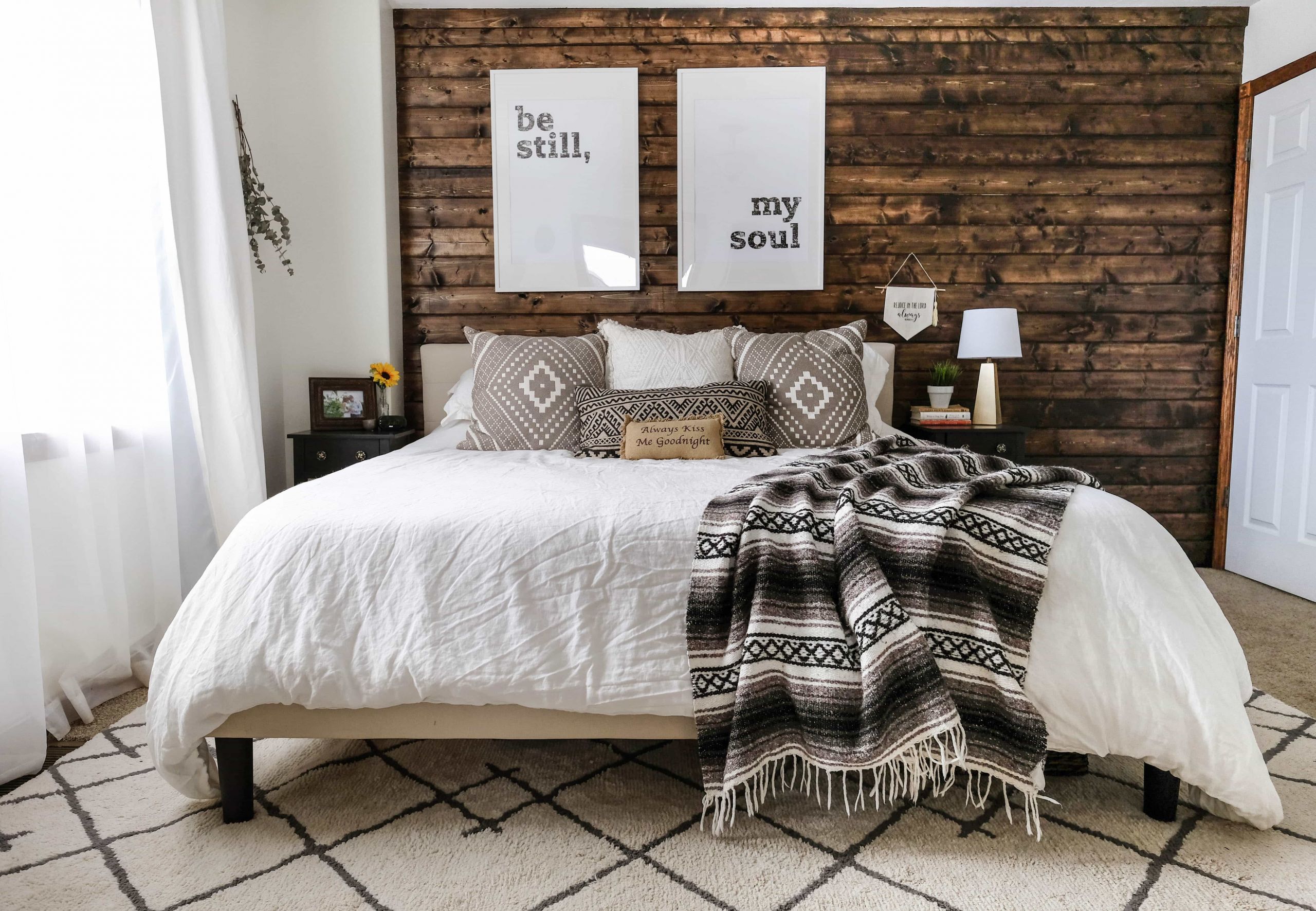 Modern Rustic Bedroom Ideas
 Modern Rustic Bedroom Reveal Tips on Blending Two Styles