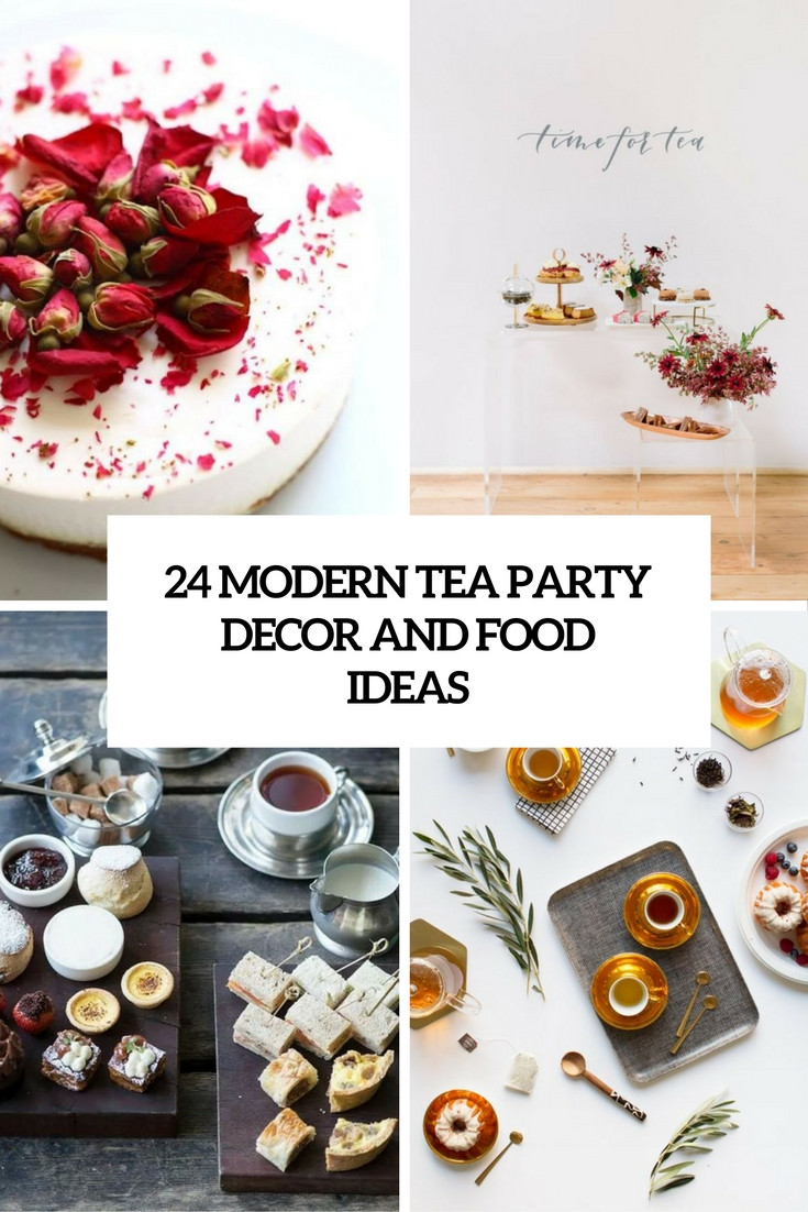 Modern Tea Party Ideas
 24 Modern Tea Party Decor And Food Ideas Shelterness