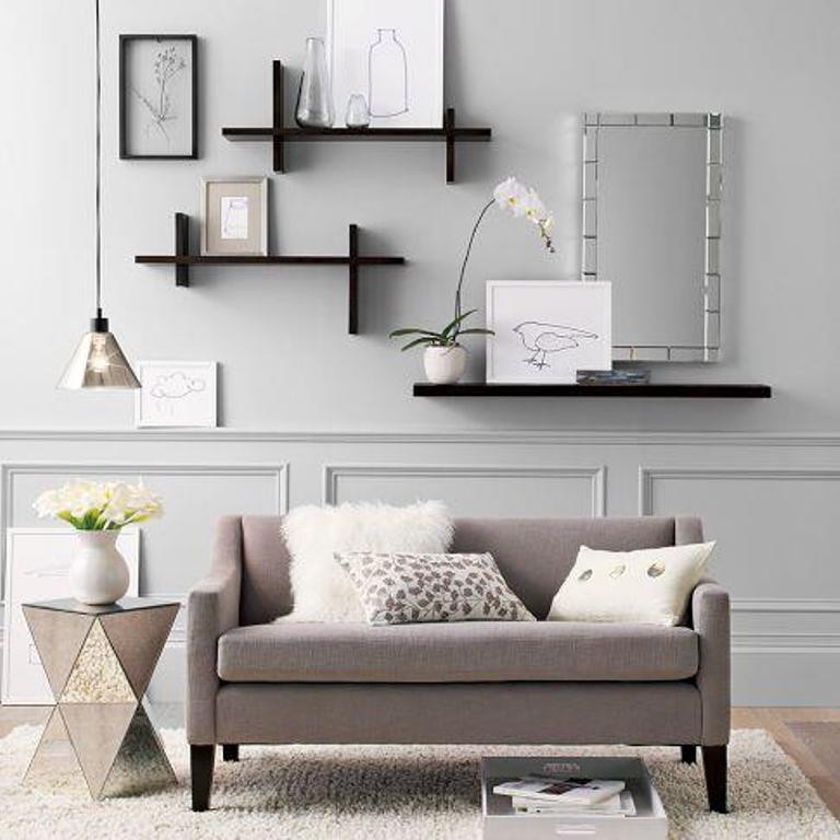 Modern Wall Shelves Living Room
 15 Modern Floating Shelves Design Ideas Rilane