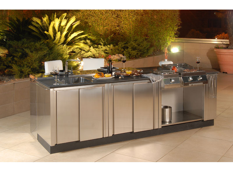 Modular Outdoor Kitchens
 Modular Outdoor Kitchens KitChen Q from Bianchi DigsDigs