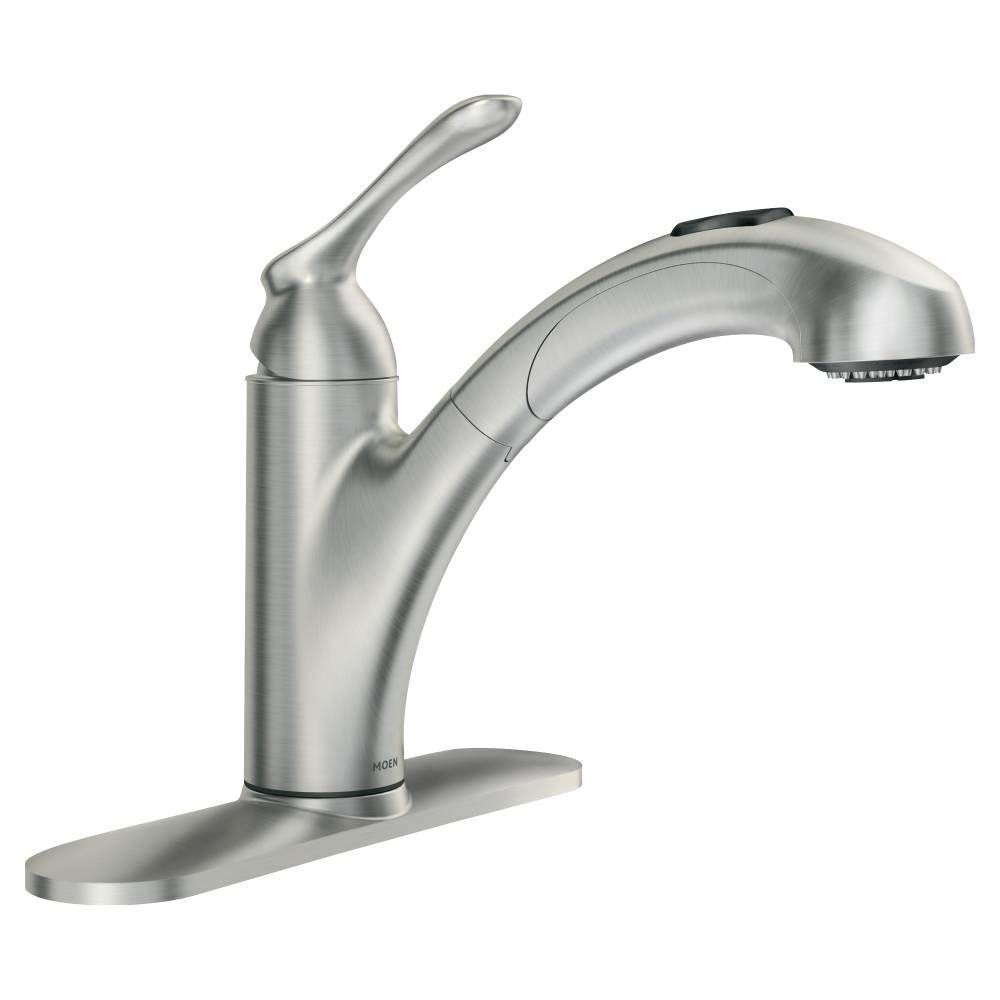 Moen White Kitchen Faucets
 Moen Banbury Kitchen Faucet White