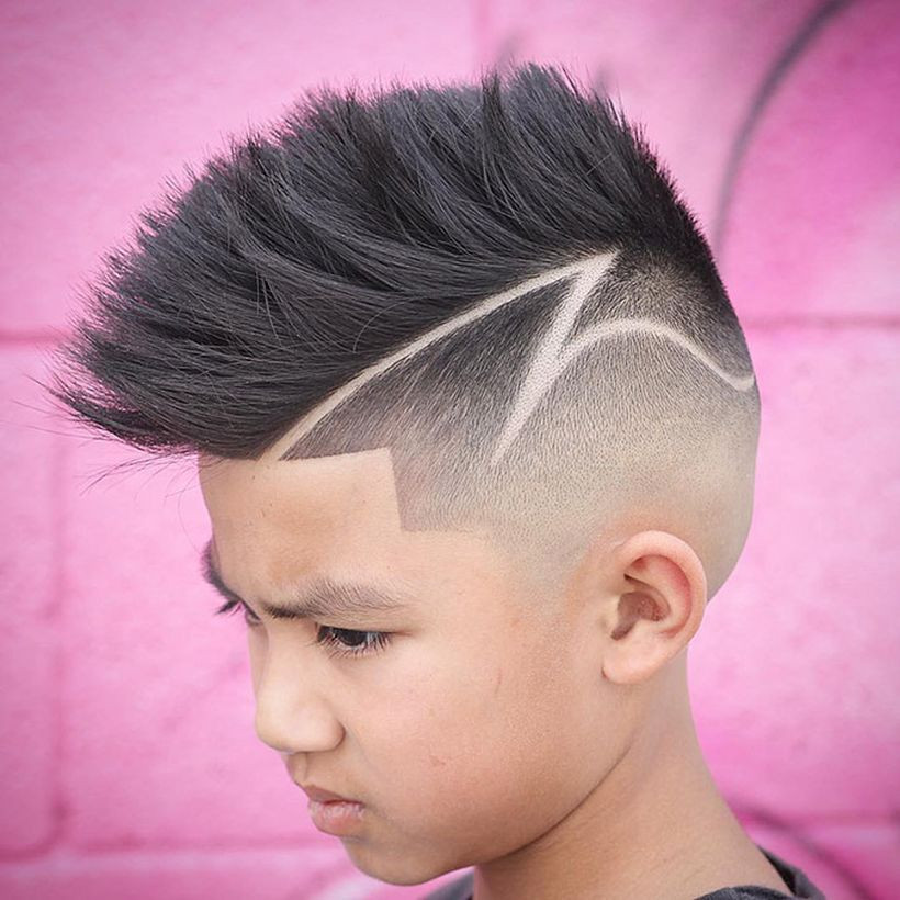 Mohawk Hairstyle For Kids
 Cool kids & boys mohawk haircut hairstyle ideas 41