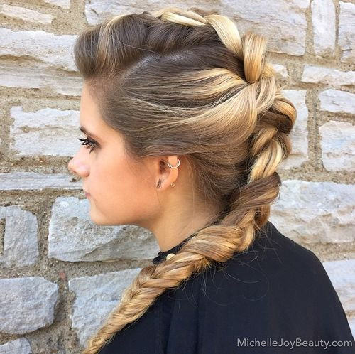 Mohawk Hairstyles For Long Hair
 30 Ultra Modern Braided Mohawks of This Season