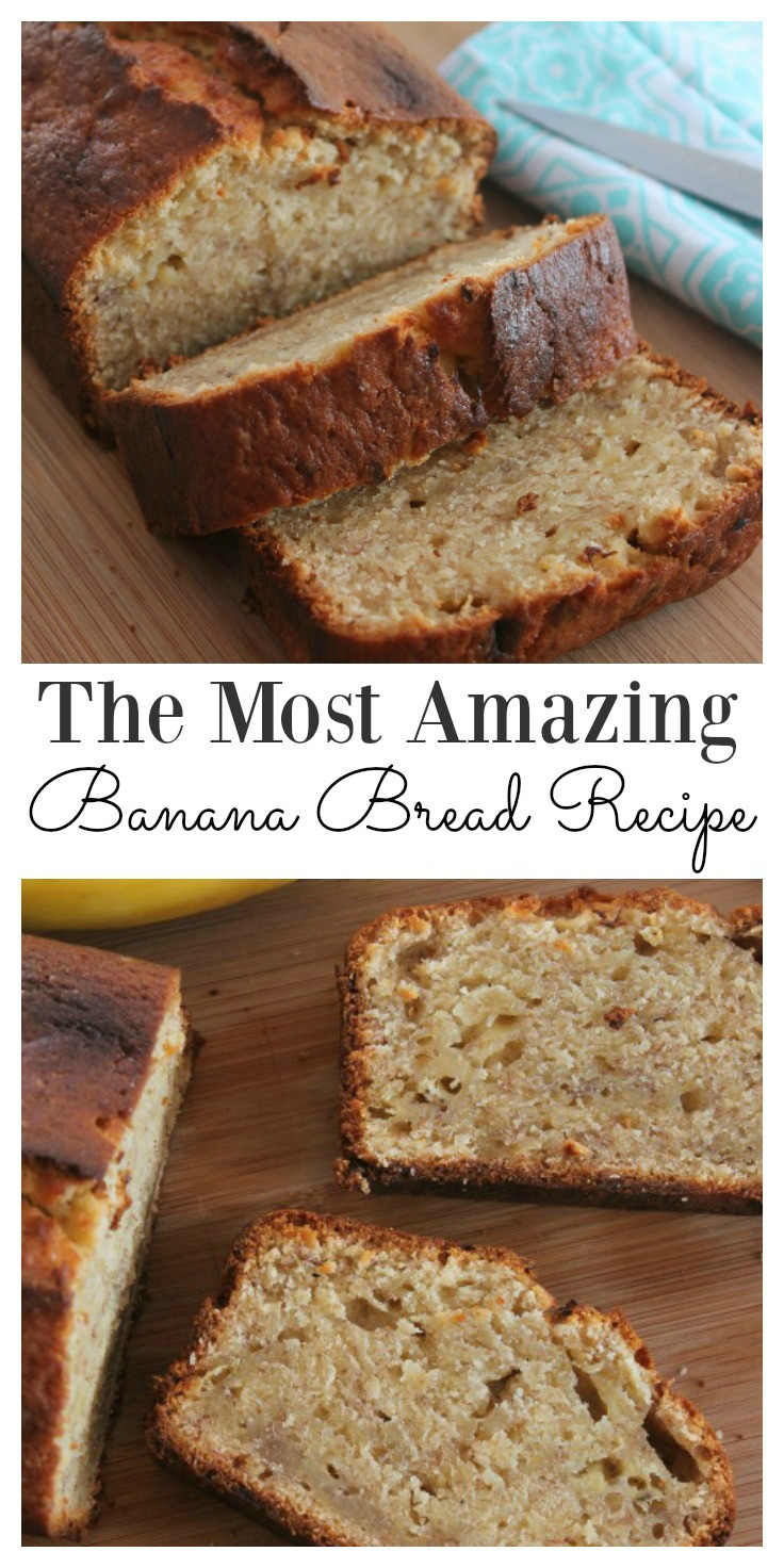 Moist Banana Bread Recipe
 The Most Amazing Easy Moist Banana Bread Recipe