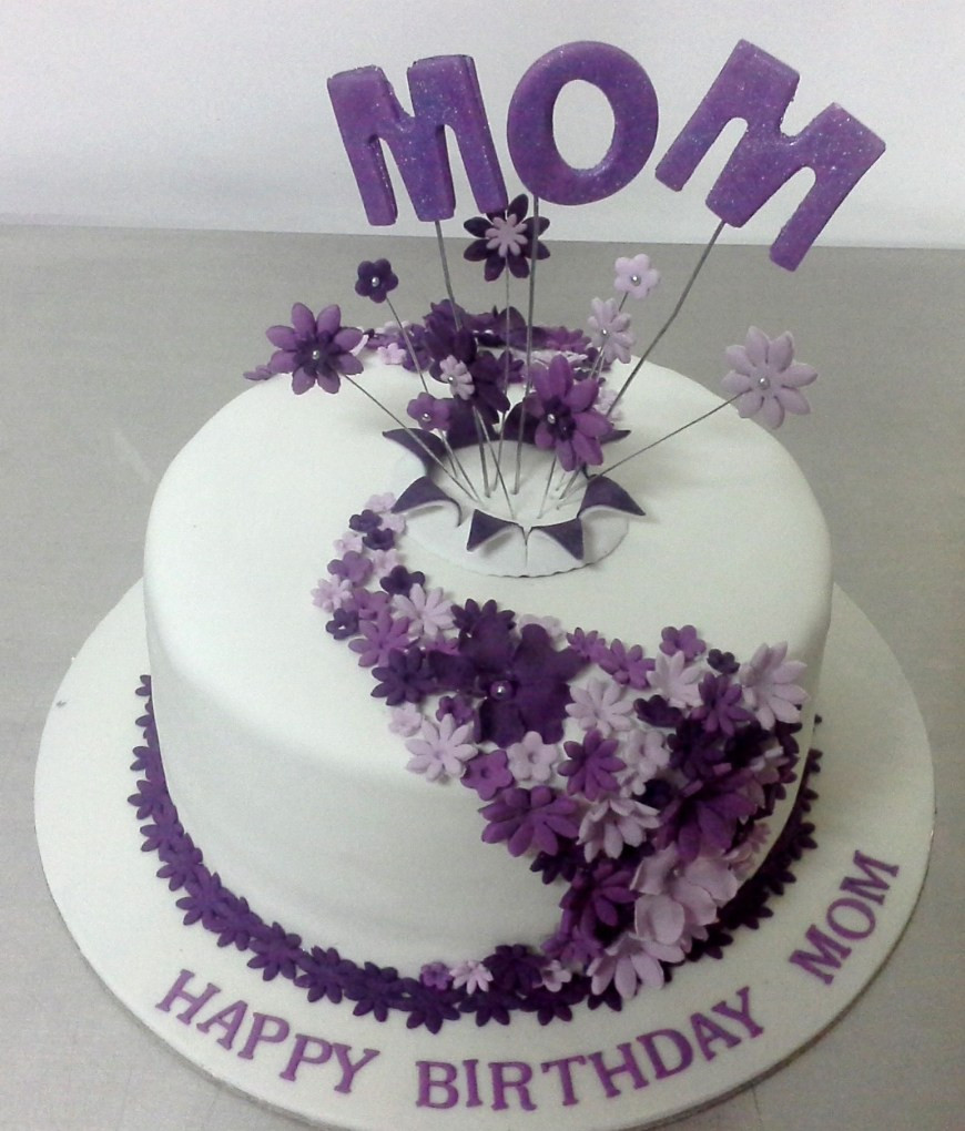 Mom Birthday Cake
 32 Marvelous Image of Happy Birthday Mom Cake