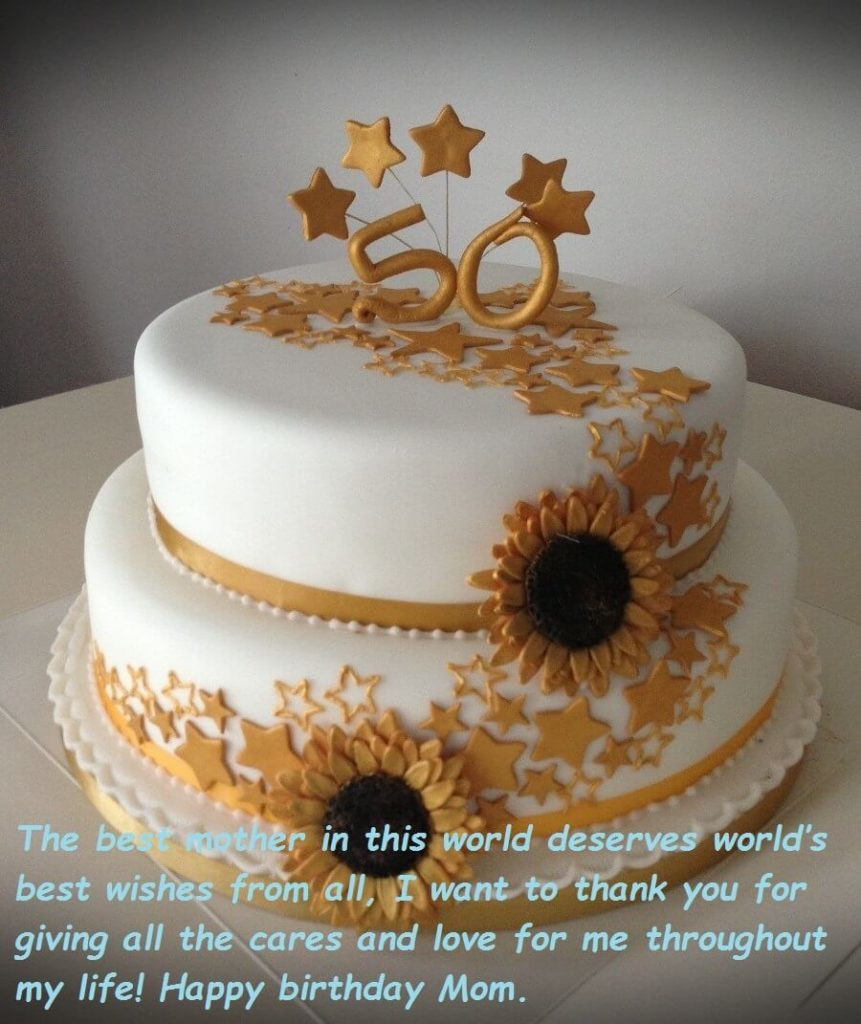 Mom Birthday Cake
 Birthday Cake Wishes For Mom