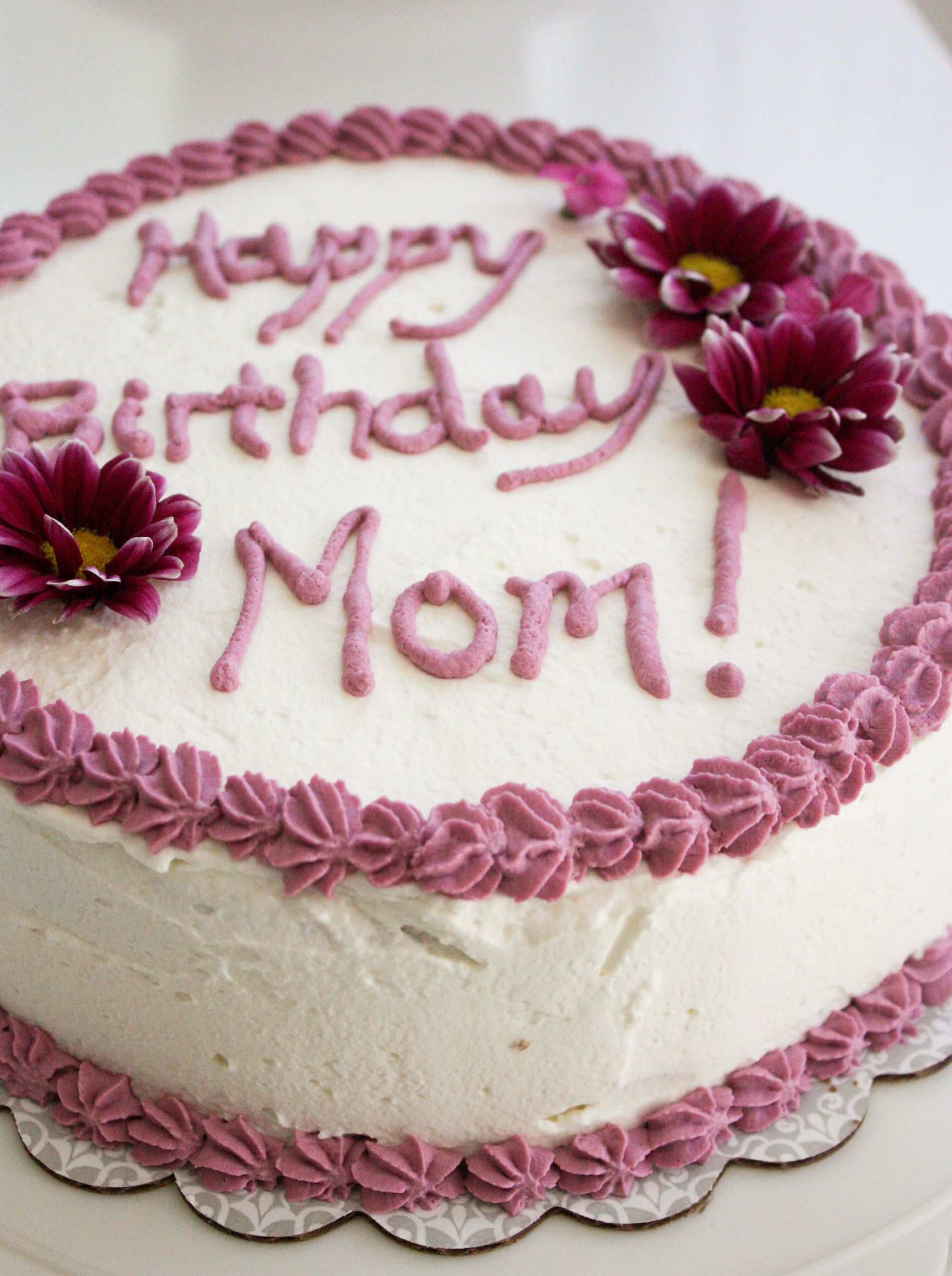 Mom Birthday Cake
 Happy birthday mom quotes and wishes