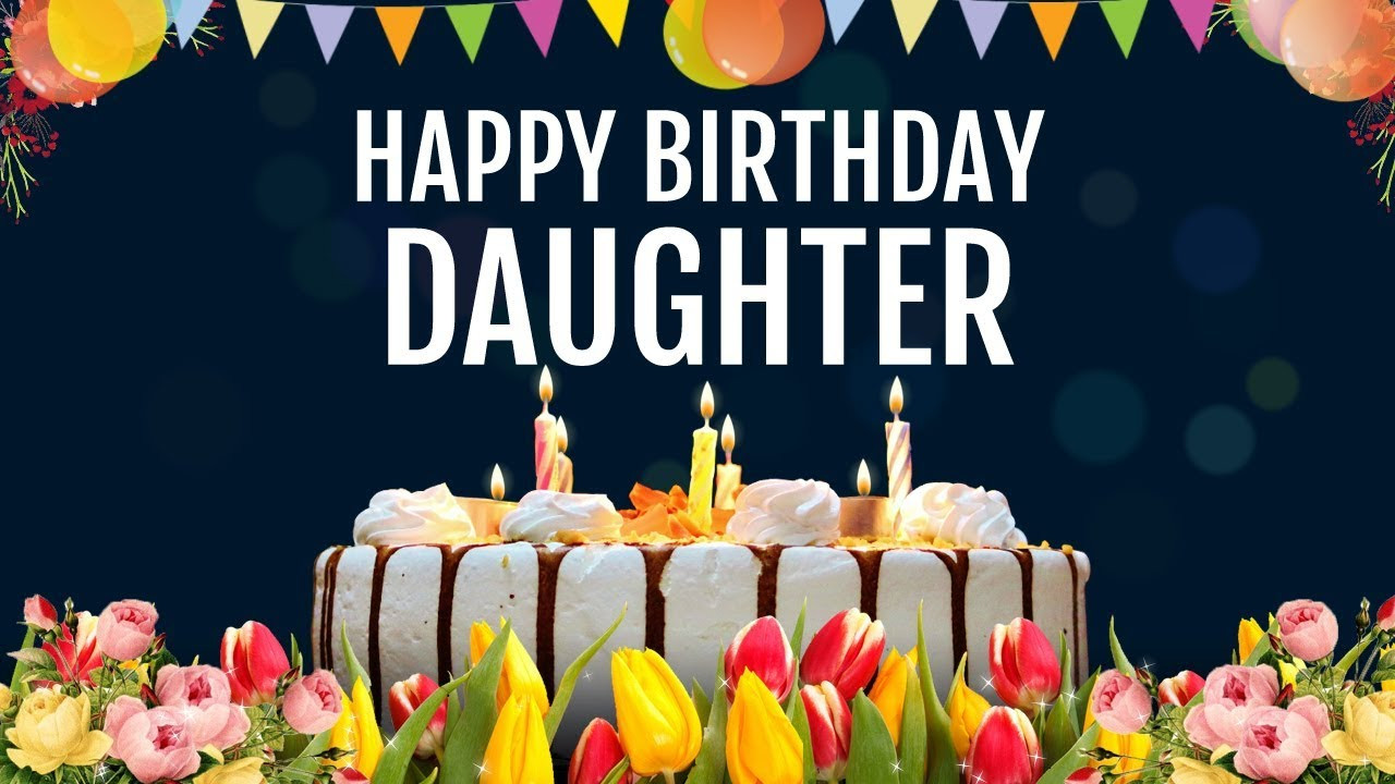 Mom Birthday Wishes From Daughter
 Birthday Wishes for Daughter from Mom Happy Birthday