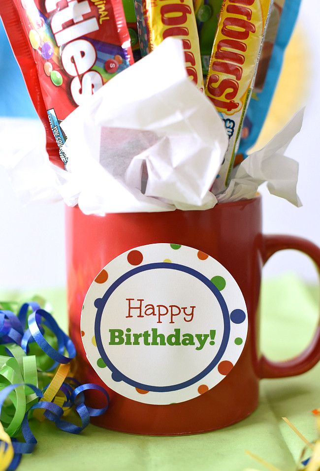 Mom'S Birthday Gift Ideas
 Easy Birthday Gift Idea Candy Bouquet in a Mug – Fun Squared