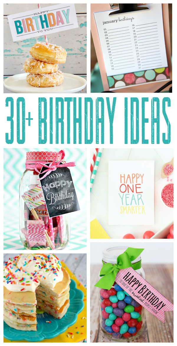 Mom'S Birthday Gift Ideas
 Thirty Fun Birthday Ideas Eighteen25