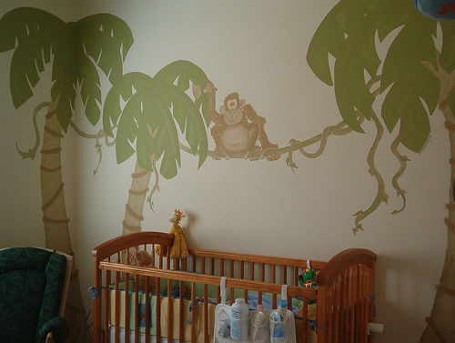 Monkey Baby Room Decorations
 Monkey Themed Baby Nursery Ideas
