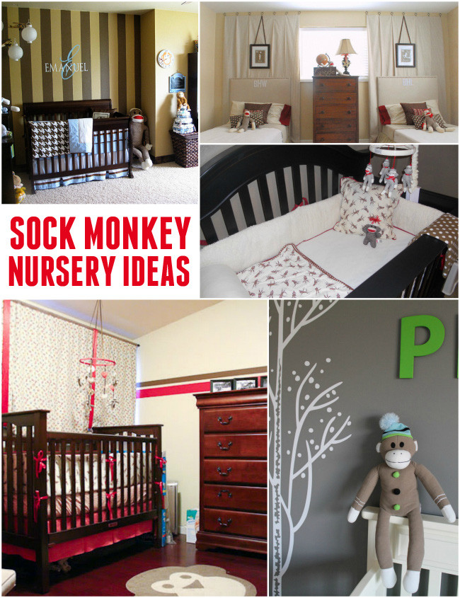 Monkey Baby Room Decorations
 Sock Monkey Nursery Ideas Design Dazzle