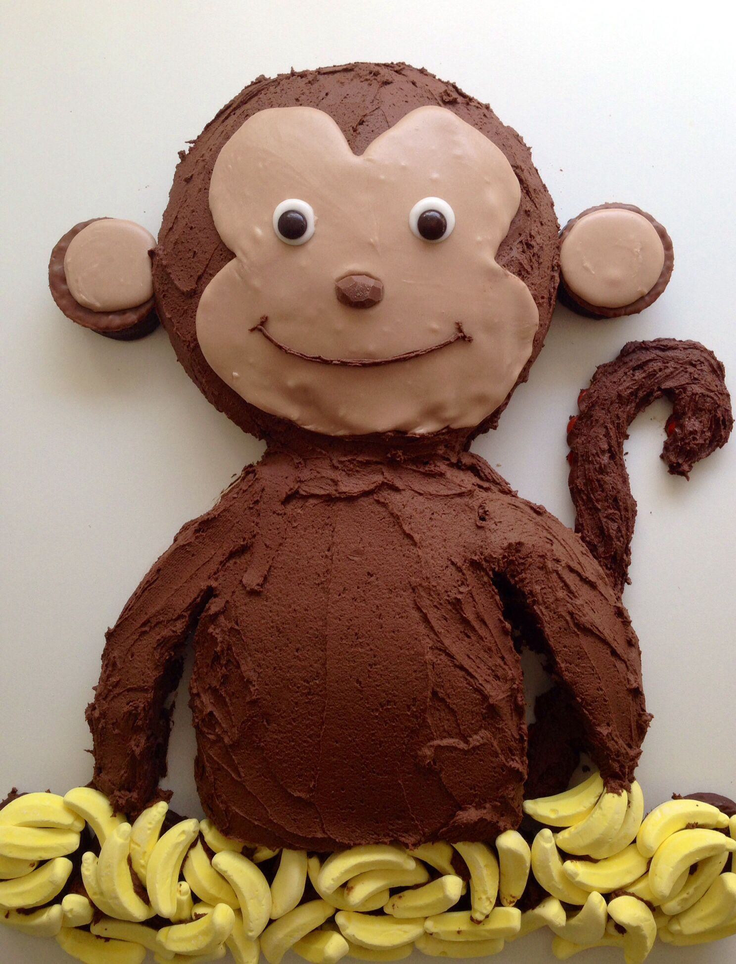 Monkey Birthday Cakes
 Monkey birthday cake … With images