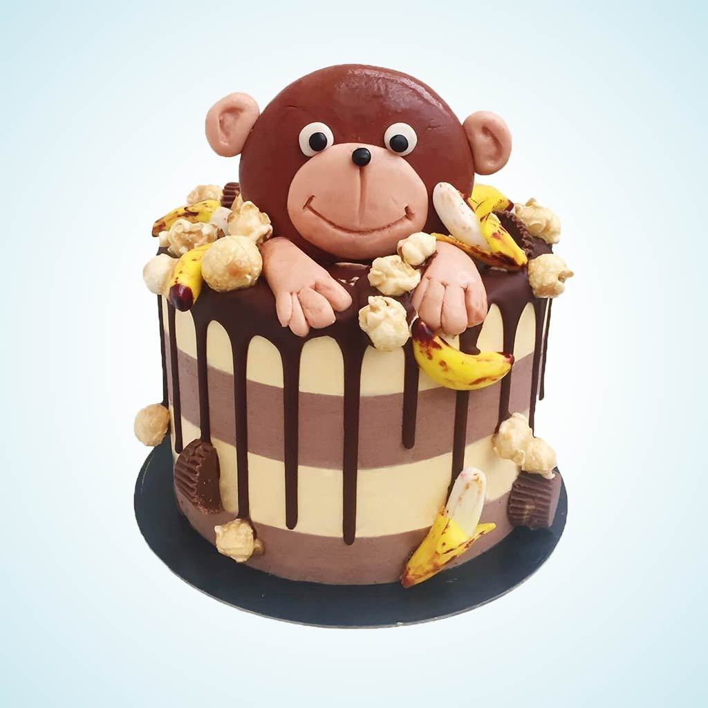 Monkey Birthday Cakes
 Marcel the Monkey Birthday Cake