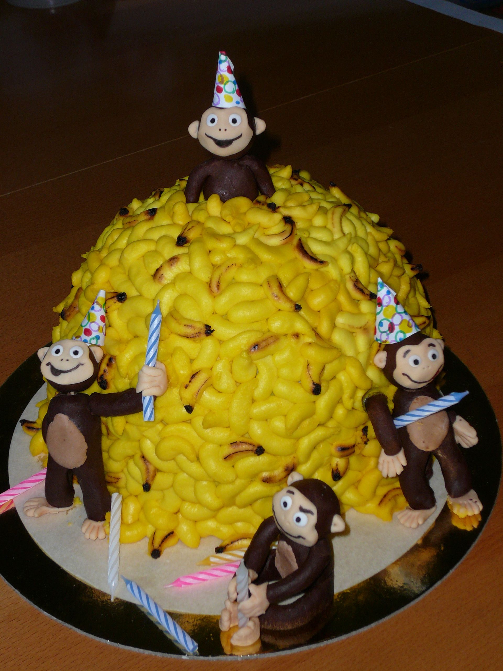 Monkey Birthday Cakes
 Monkey Cakes – Decoration Ideas