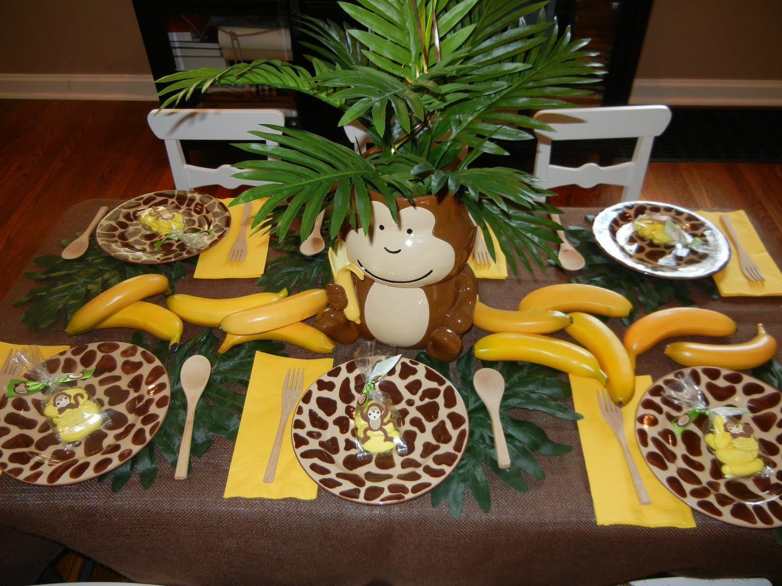 Monkey Birthday Party Ideas
 monkey party