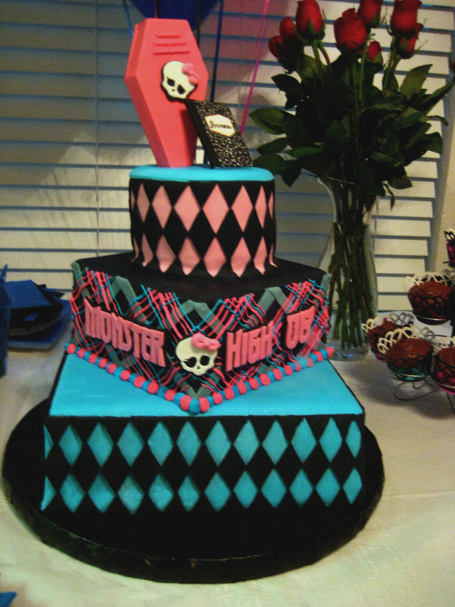 Monster High Birthday Cake
 Monster High Birthday Cake CakeCentral